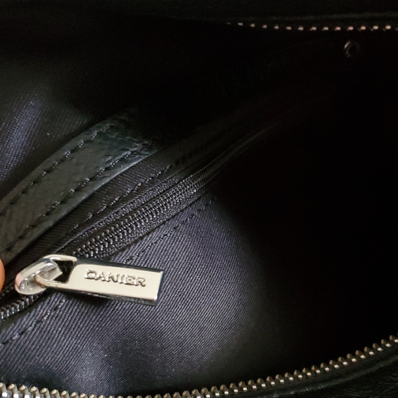 Black Leather Bag ( Large) - Picture 3 of 4